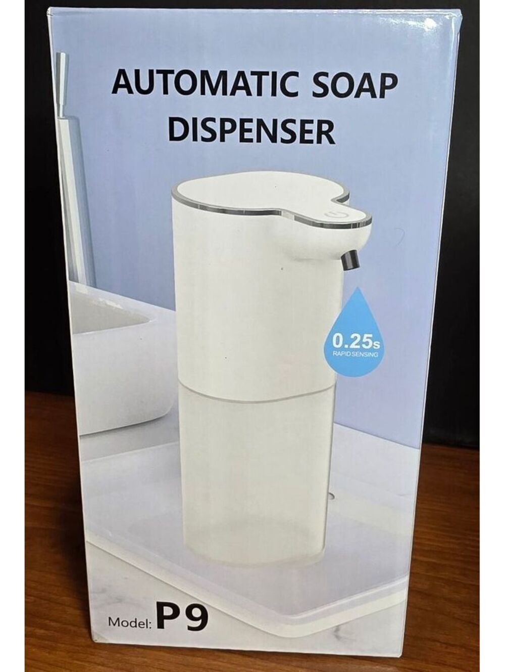 Vuswikoti Automatic Foaming Soap Dispenser – Touchless/Rechargeable (Works)